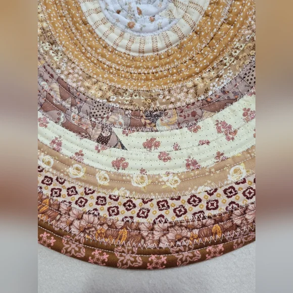 Multicolor Braided Oval Rug - Picture 2 of 3